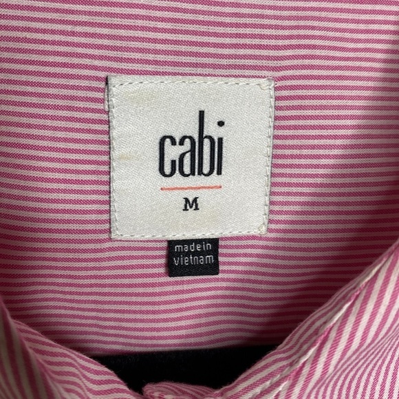 Cabi Pip Pin-Striped Top #5788 - Picture 4 of 6